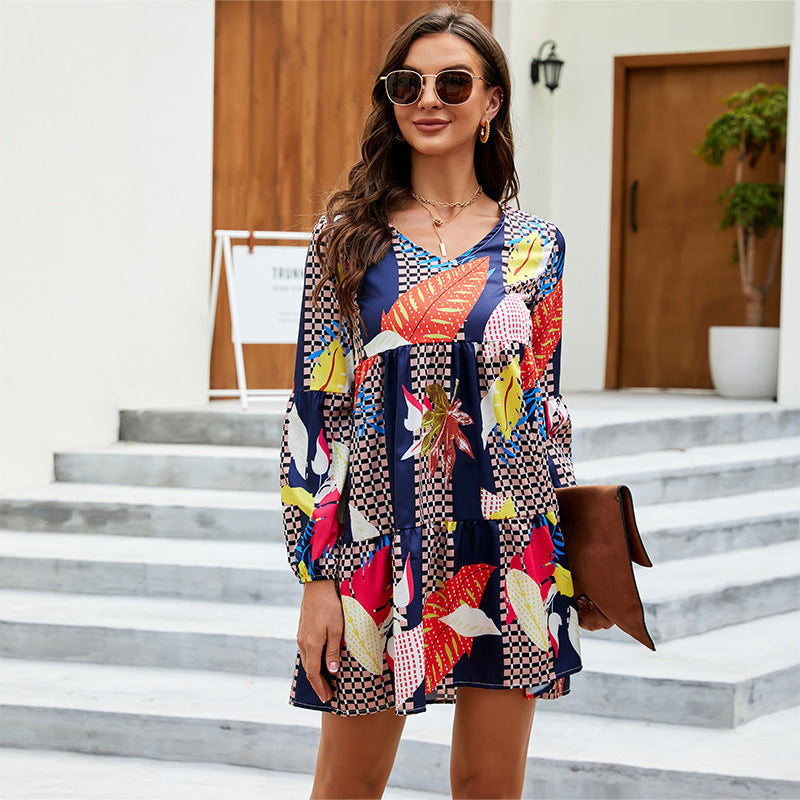 Dame sommerkjole i afslappet boho-stil Stilla