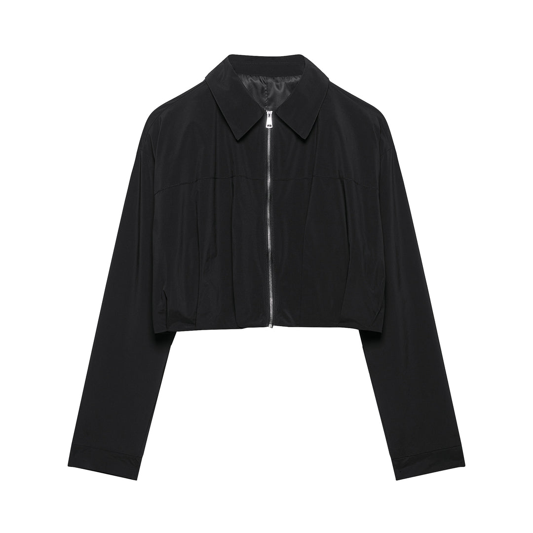 Dame mode cropped jakke Stilla