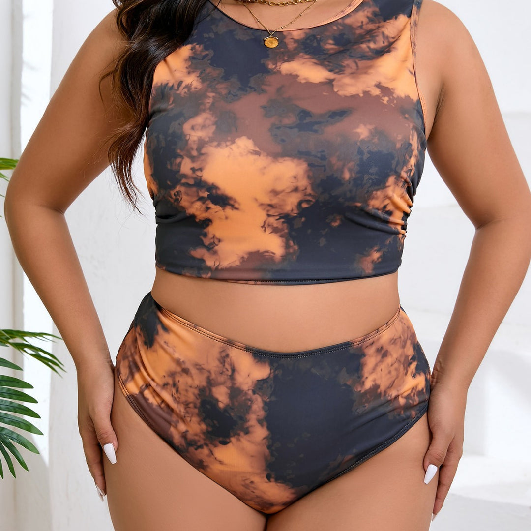 Damer Sporty Crop-Top og Nederdel-Sæt Skovae