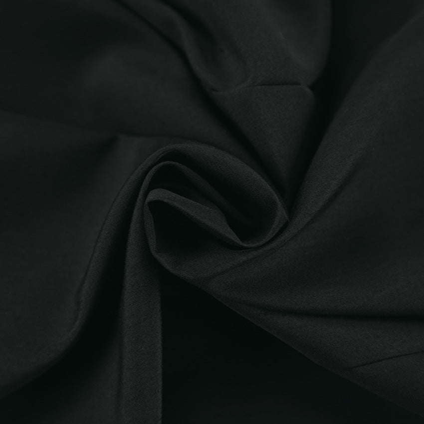 Dame Mini-kjole med raffineret rynke-design og bælte-detail Stilla