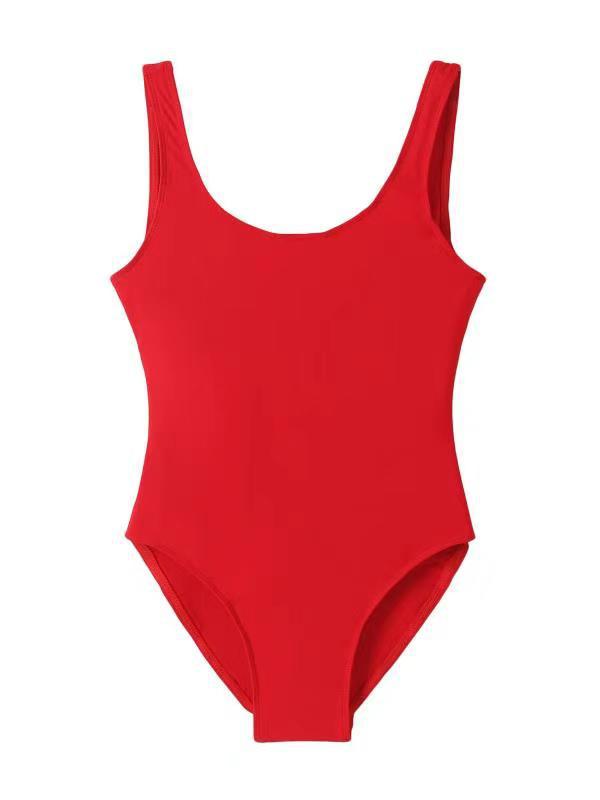 Dame Stilfuld Højskåret One-piece Badedragt Stilla