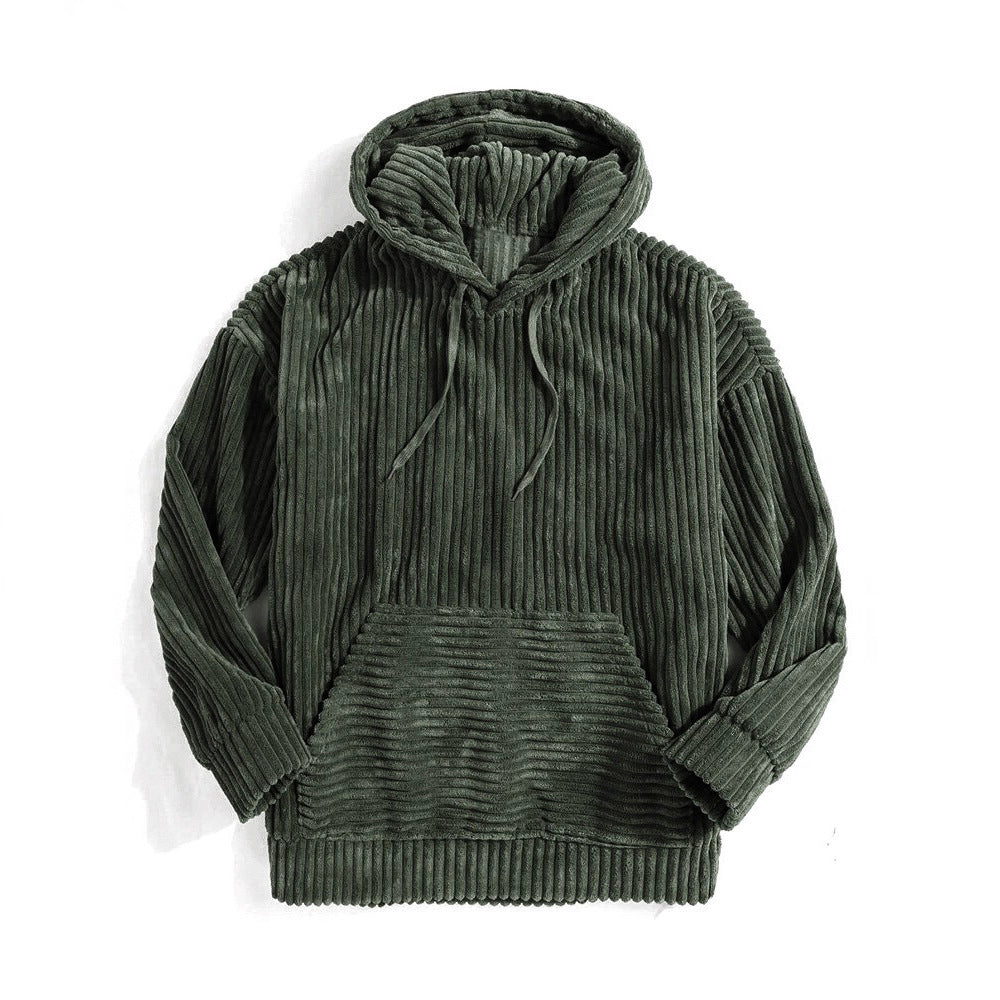 Kvindernes hyggelige hoodie i moderne ribdesign Stilla