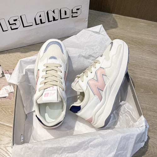 Dame Sporty Sneakers med åndbar mesh-overflade og fleksibel sål Stilla