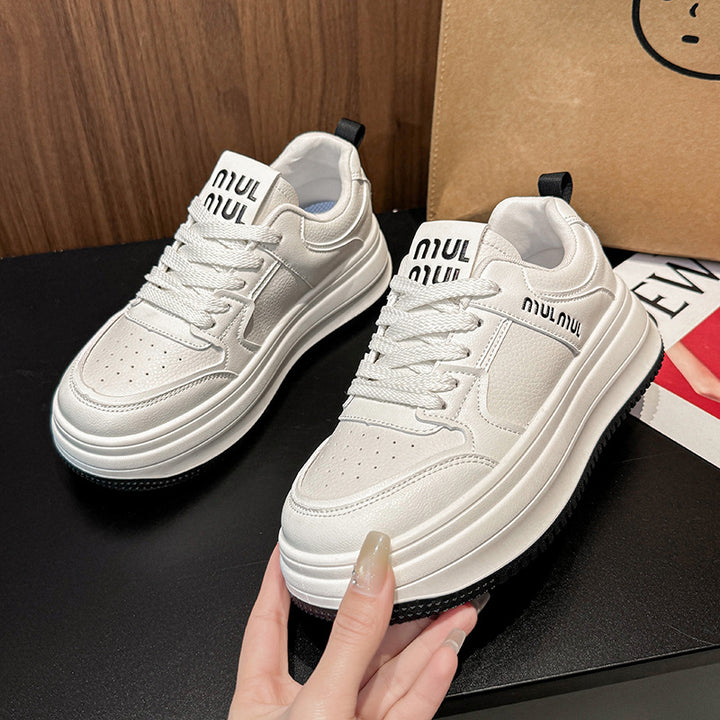 Dame mode Sneakers med stødabsorberende sål og åndbar overfladestruktur Stilla
