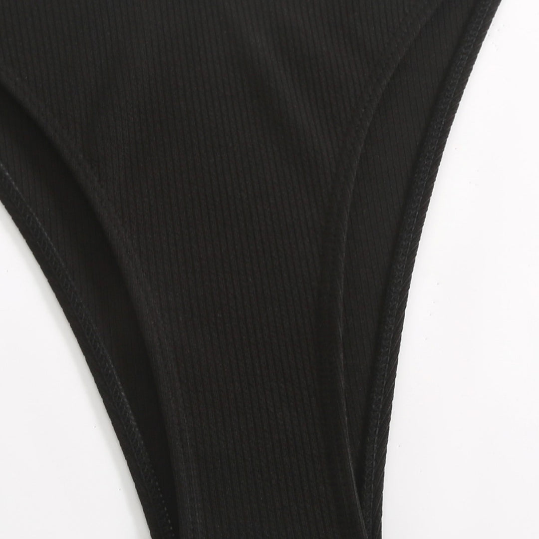 Dame bikini-sæt med knude-detail Stilla