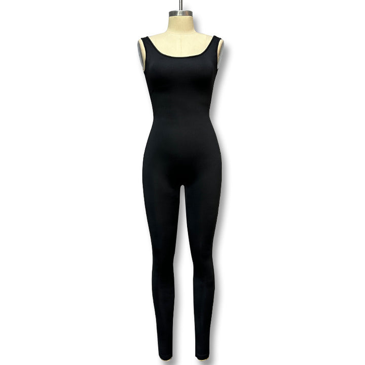 Dame Figurtilpasset Bodystocking med skulderfri design Skovae