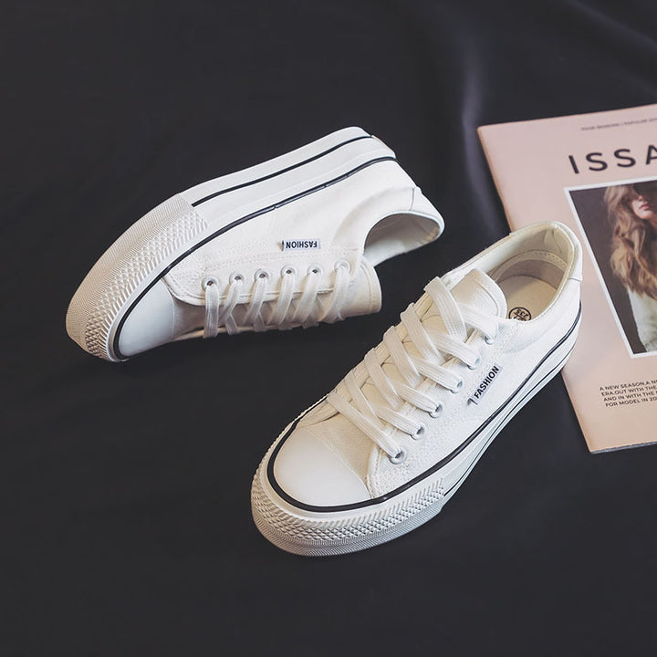 Dame platform sneakers med robust overdel og stabil sål Stilla