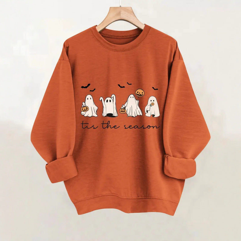 Kvinders sweatshirt med legende skræmmende design Skovae