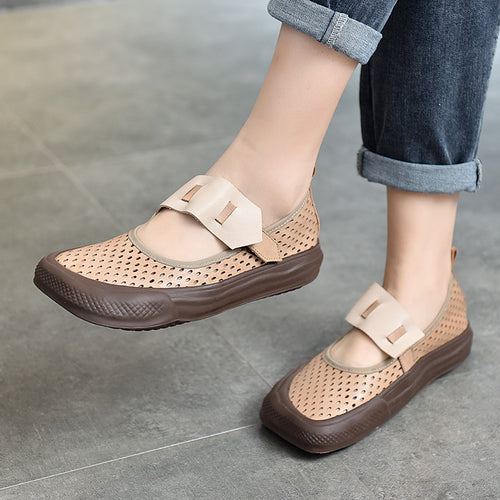 Dame Åndbare Fritidssko med justerbar velcro og skridsikker sål Stilla