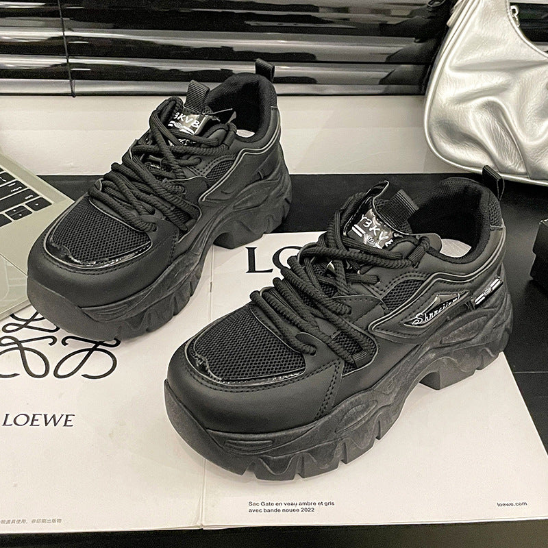 Dame Chunky Sneakers med åndbart mesh-overflade og dämpende sålprofil Stilla