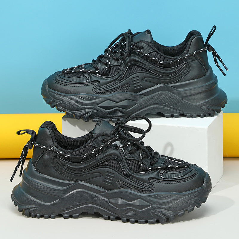 Dame Chunky Sneakers med skridsikker sål og åndbart overmateriale Stilla
