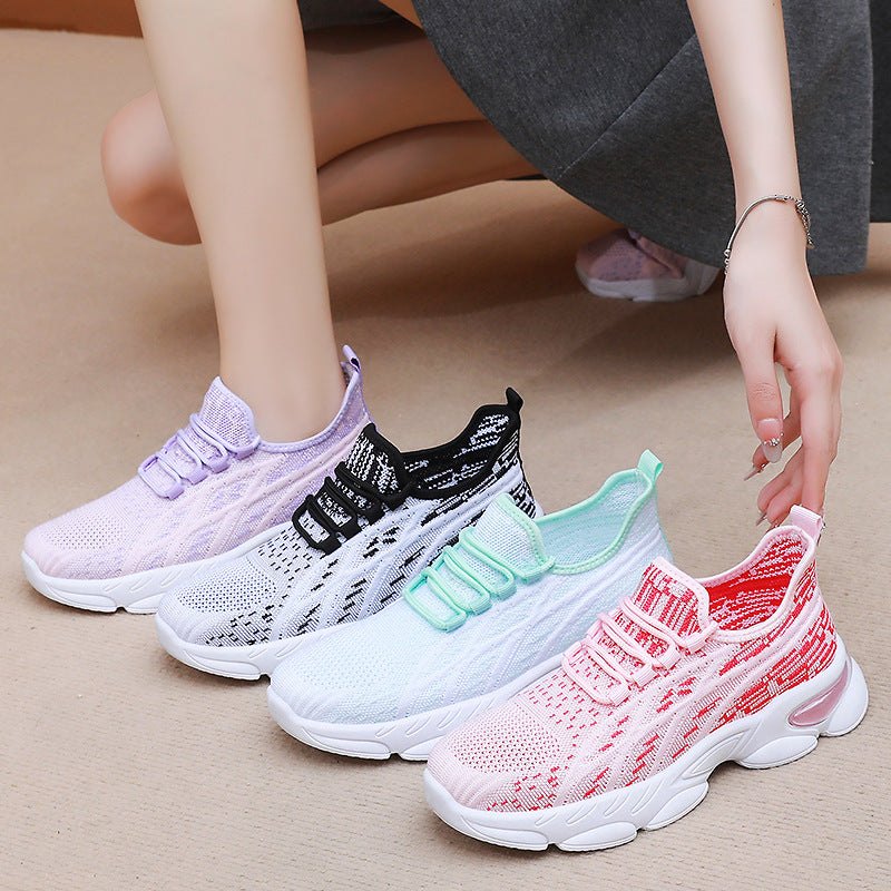Dame højtydende sneakers med åndbart design og stødabsorberende sål Stilla