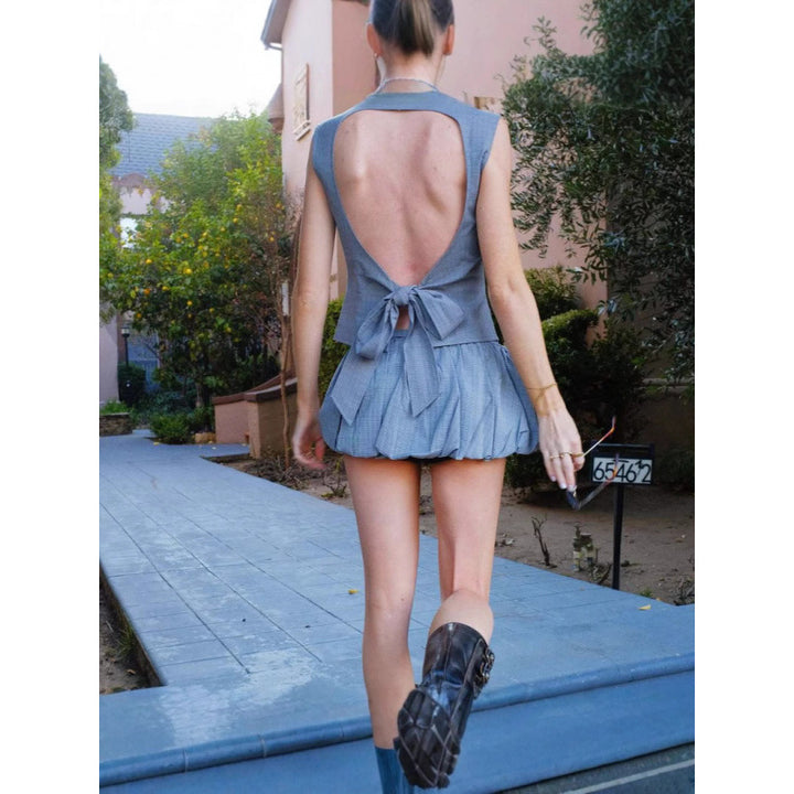 Dame trendy to-delt Stilla