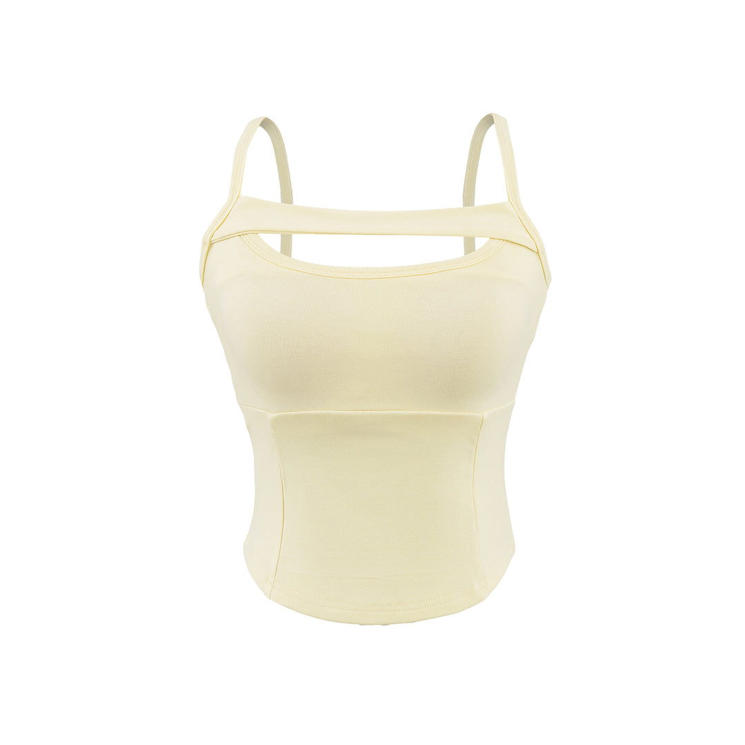 Dame Sporty Bustier med Racerback og elegante Cut-Out-detaljer Stilla