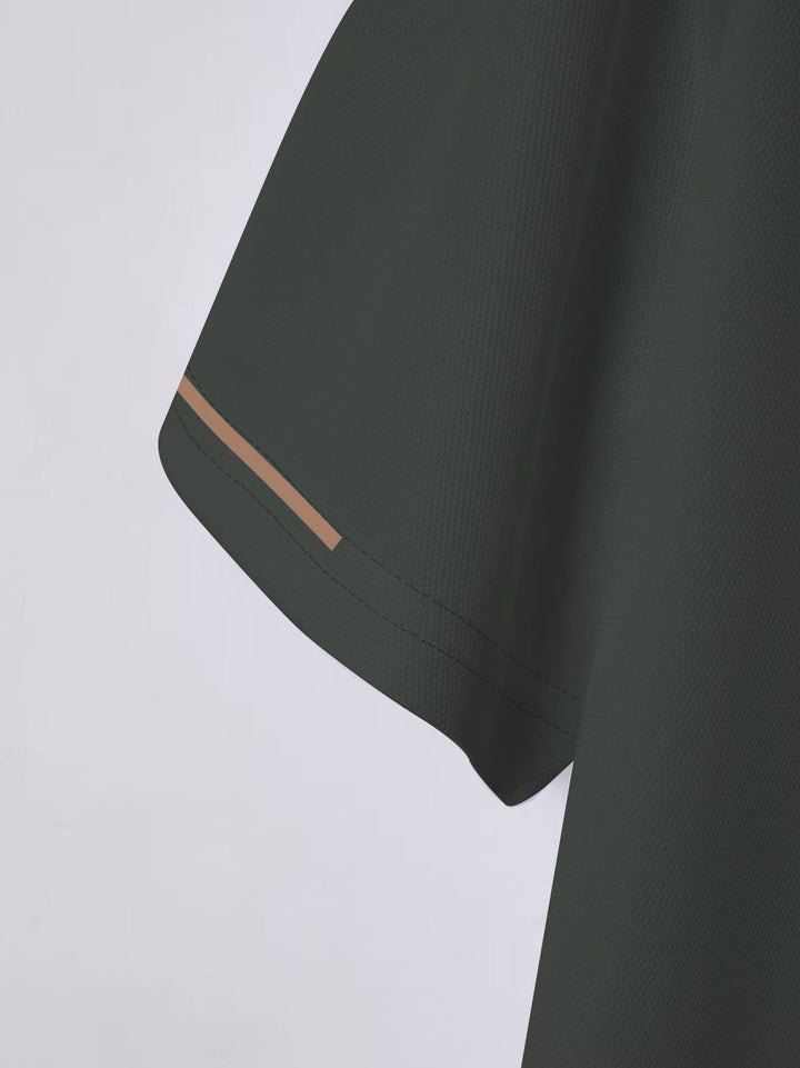 Herre Poloshirt med elegant krave og åndbar bomuldsblanding Stilla