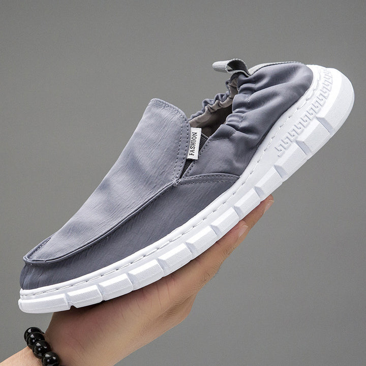 Femme Casual Elastisk Slip-On Sneakers Stilla