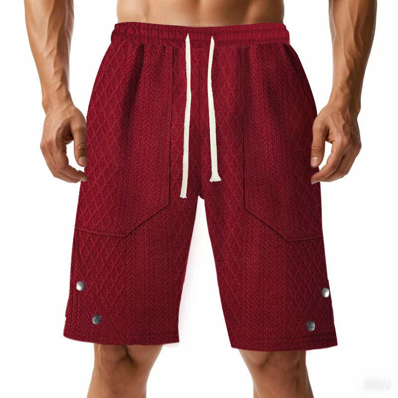 Herrer Cargo-shorts med struktureret design og praktiske lommer Stilla