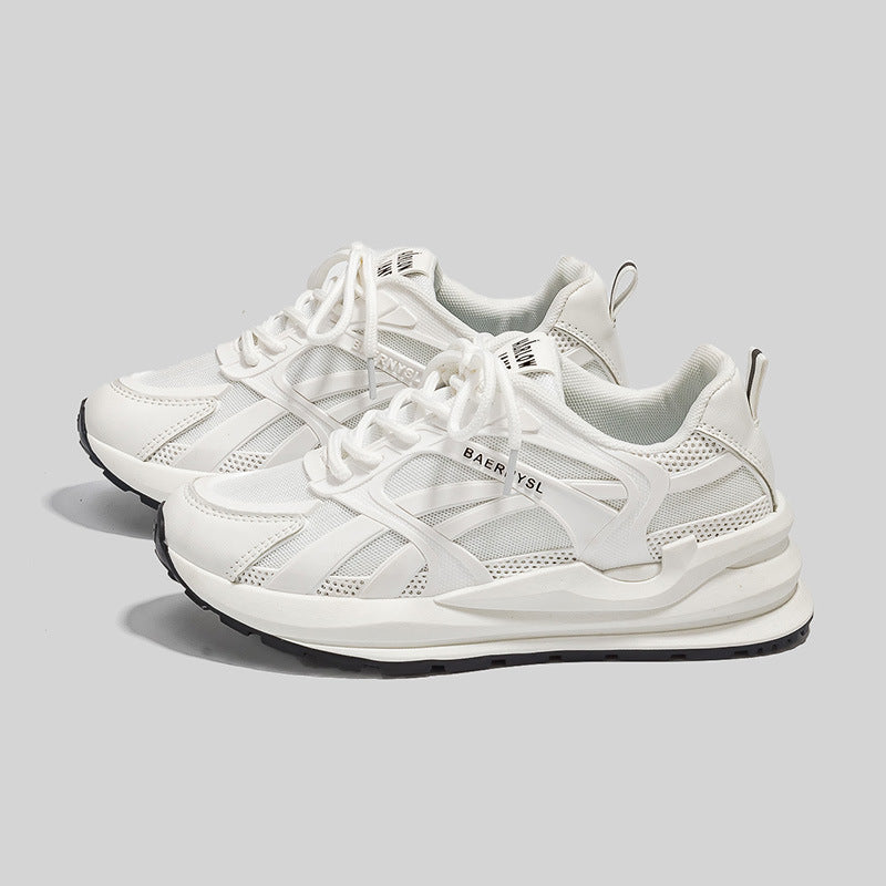 Damer Sporty Sneakers med åndbart mesh-overflade og dæmpende sål Stilla