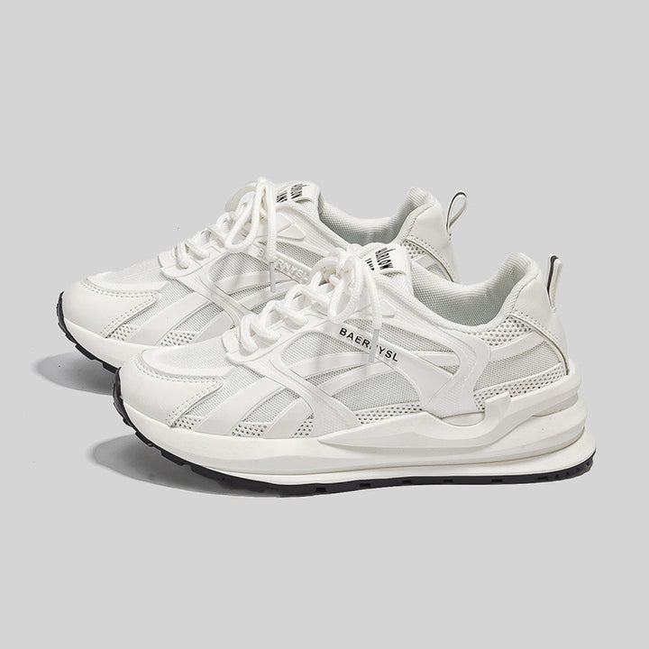 Damer Sporty Sneakers med åndbart mesh-overflade og dæmpende sål Stilla