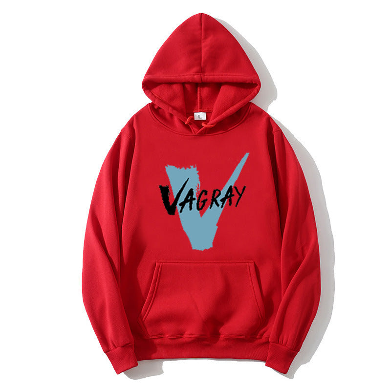 Kvinders hætte sweatshirt med moderne logo print Skovae