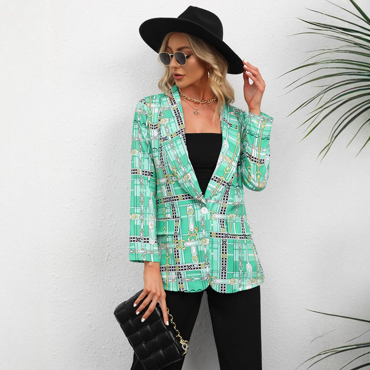 Dame Farverig Statement-Blazer Stilla