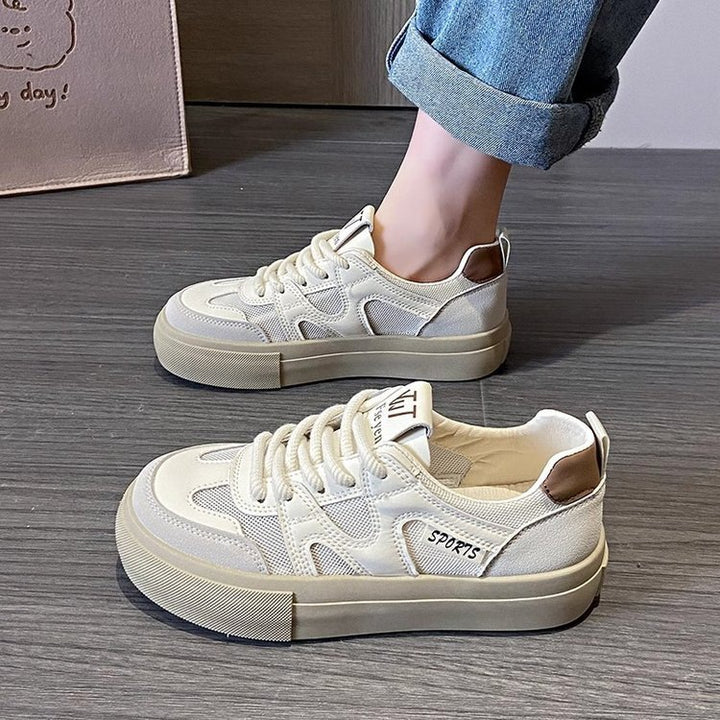 Dame Sporty Sneakers med åndbart overmateriale og skridsikker sål Stilla