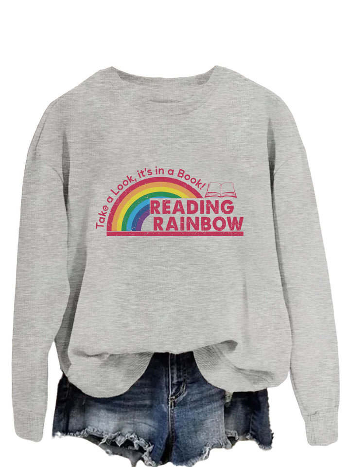 Kvinder casual sweatshirt med unikt print Stilla
