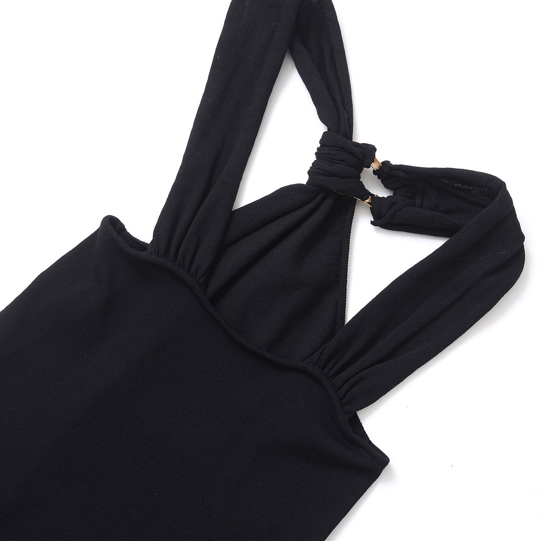 Femme Justerbare Stropper Cropped Top Stilla
