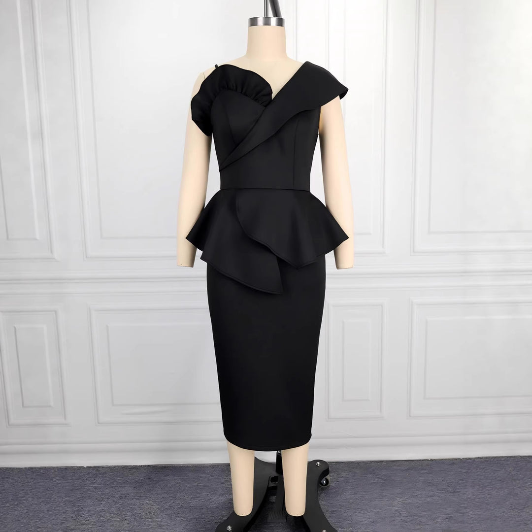 Dame Peplum Kjole Skovae