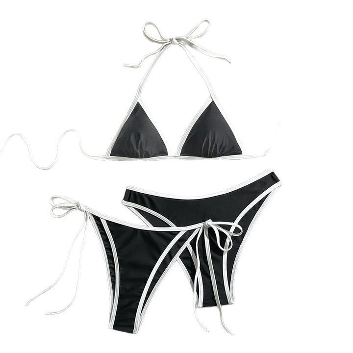 Dame Triangel-Bikini med elegant binding Skovae
