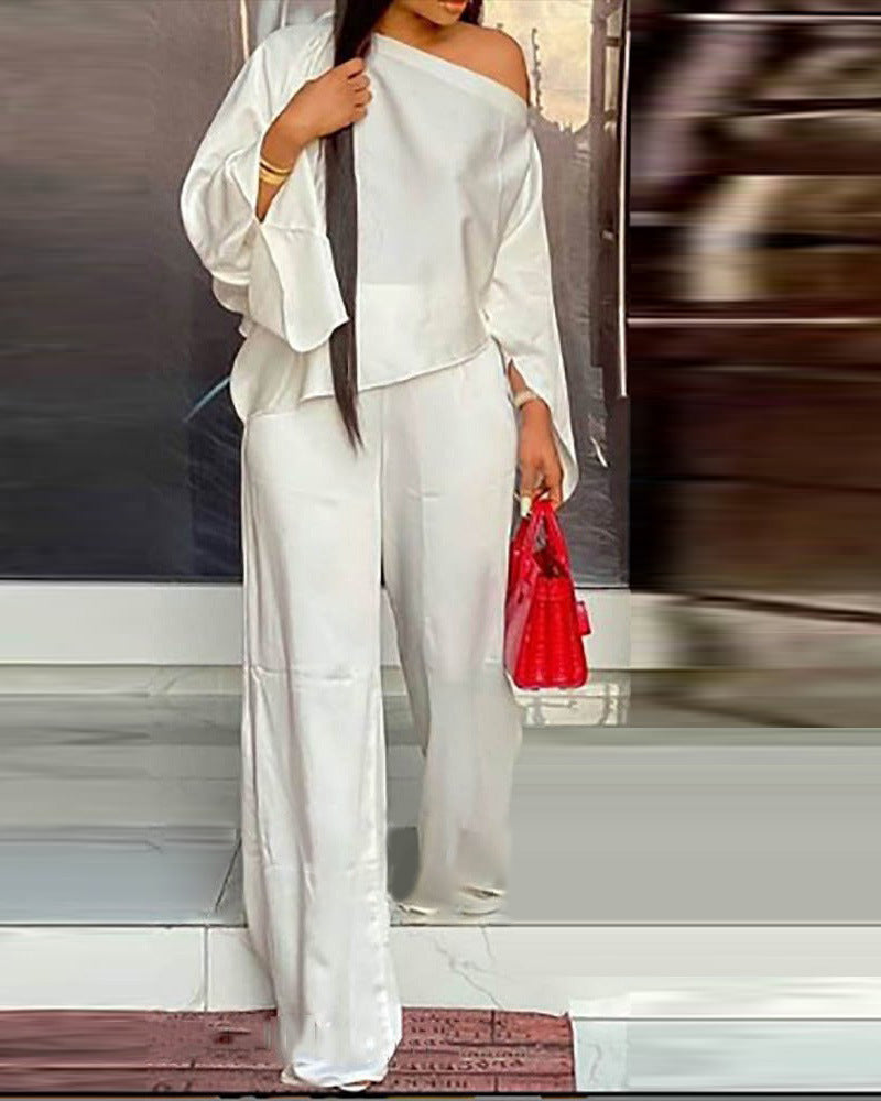 Dame Elegante og afslappede overalls med asymmetrisk design Stilla