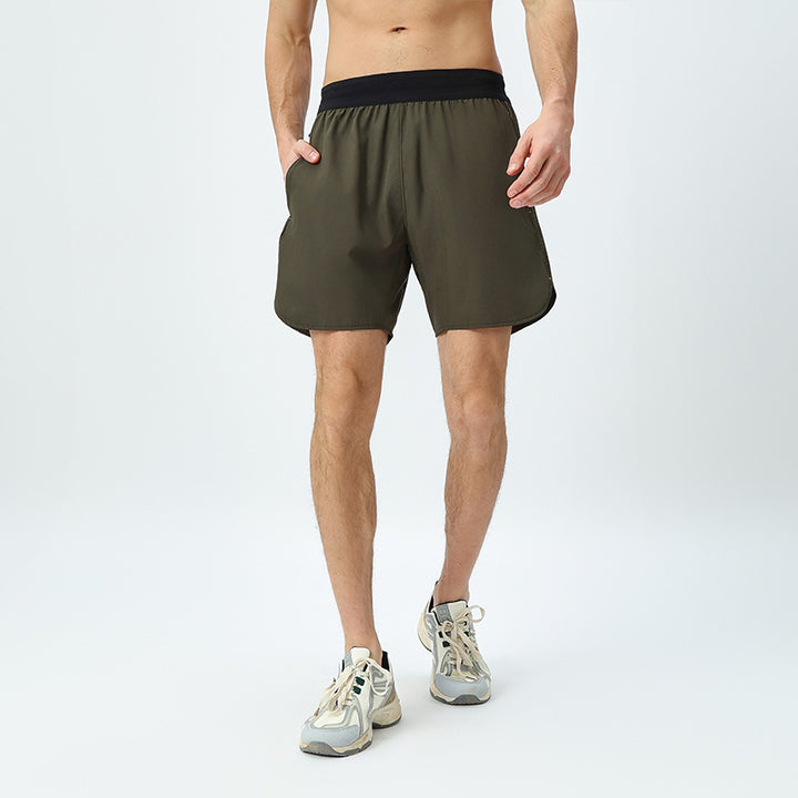 Herre sporty løbeshorts med praktisk indvendig lomme og elastisk talje Stilla