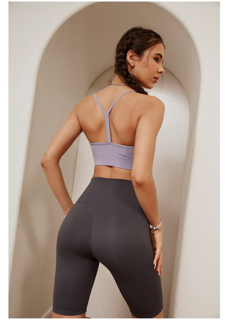Stilla | Højtaljede Yoga Shorts Slap Af Til Træning