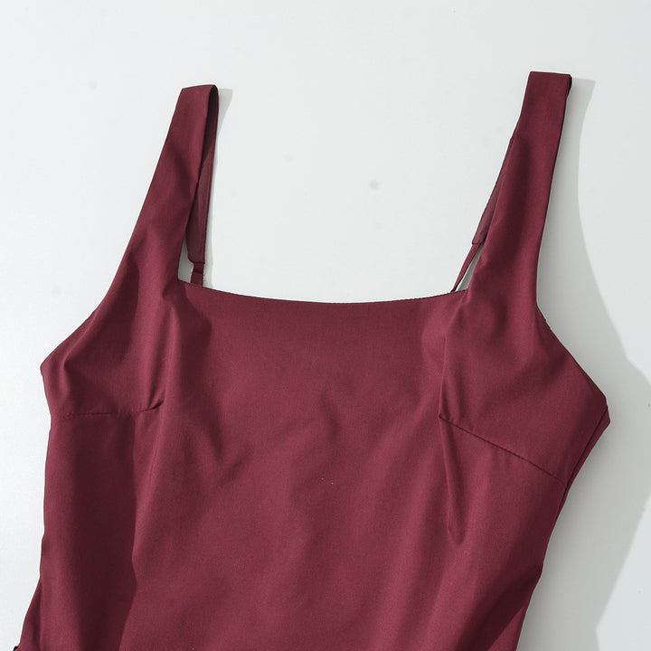 Damer Vintage Maxikjole med rynker og elegant silhuet Stilla