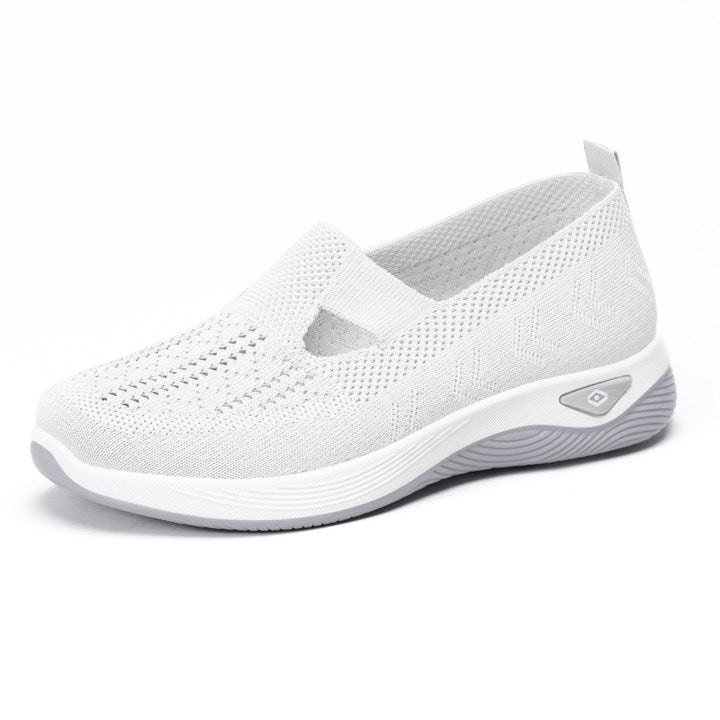 Dame Let Sneaker med åndbart strikdesign Stilla