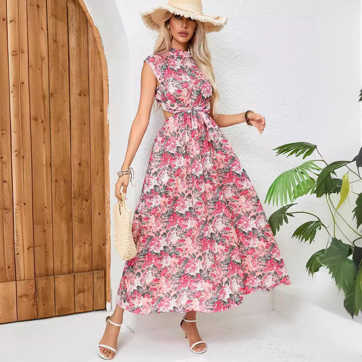 Dame Højslids Blomster Maxikjole Stilla 1751507350