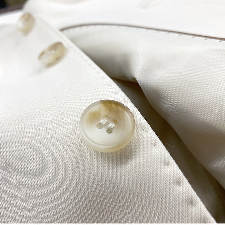 Dame elegant vest med fine guldknapdetaljer Stilla