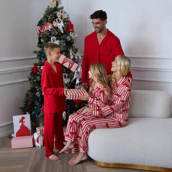 Dame pyjamas med festligt design Skovae
