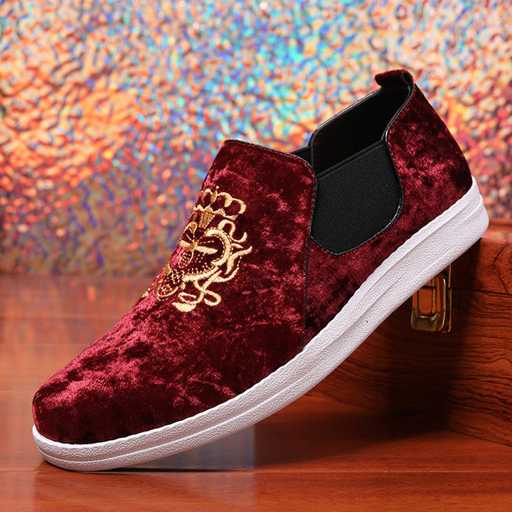 Femme Slip-On Fløjl Sneakers Stilla