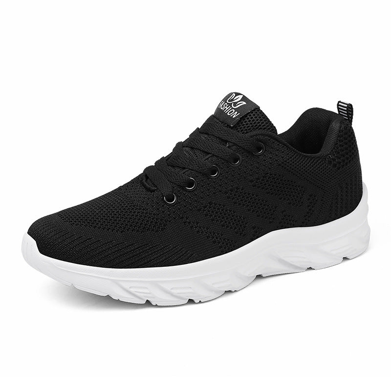 Unisex nan ultralette strik-sneaker med dæmpende skum sål og elastisk overdel Skovae