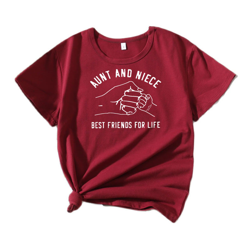 Dame Fritids Forhold Grafik T-shirt Stilla