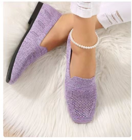 Dame Åndbare og behagelige fritidssko i ballerina-stil Stilla