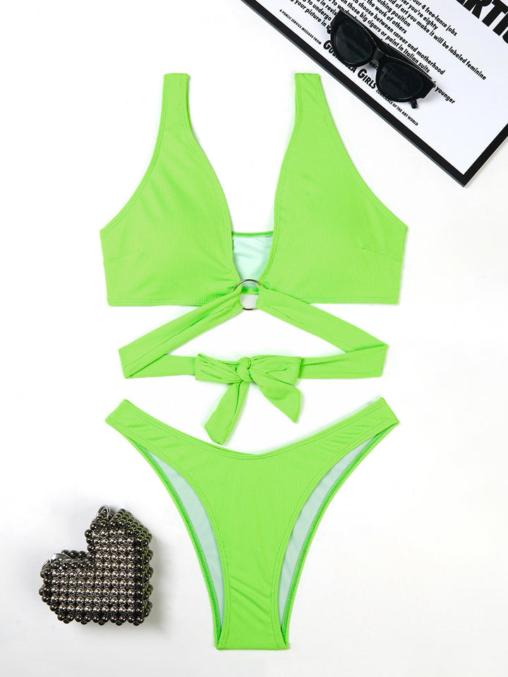 Dame Cut-Out Højtydende Bikini-Sæt Stilla