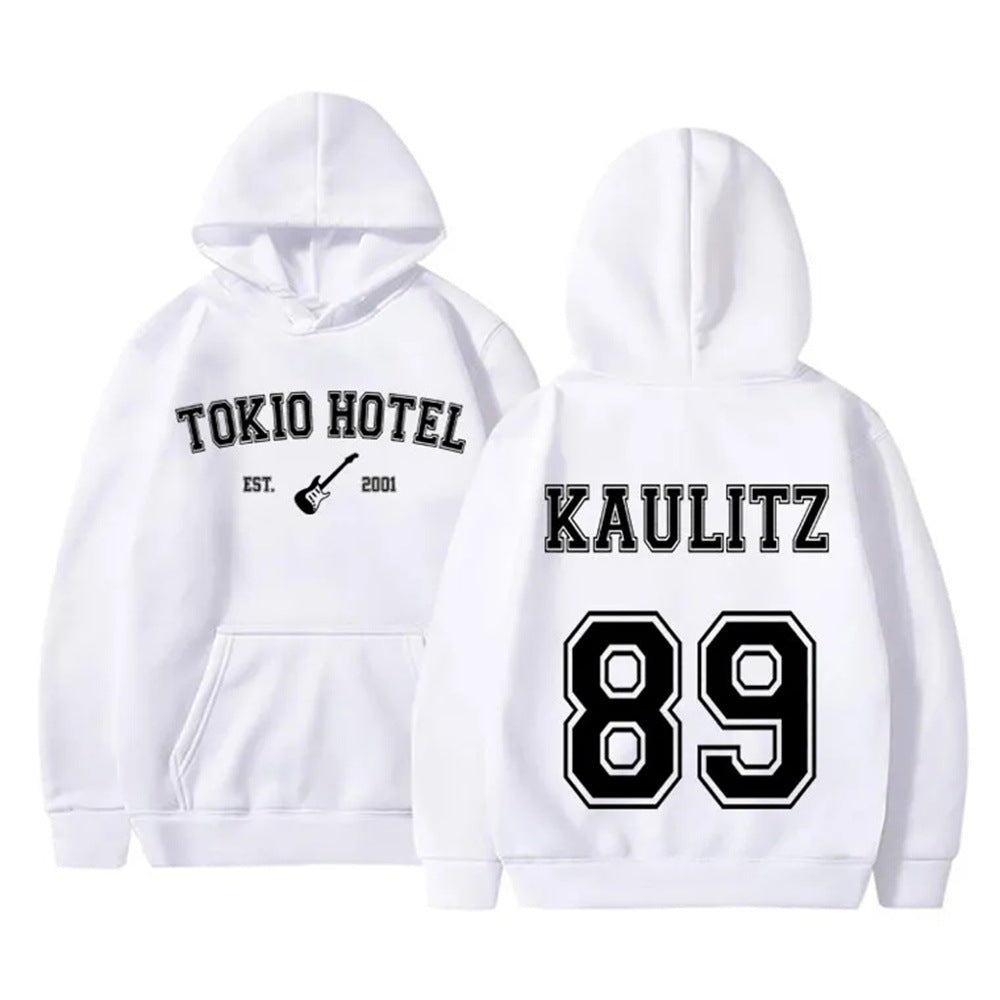 Dame hoodie med moderne bånddesign og komfortabel pasform Skovae