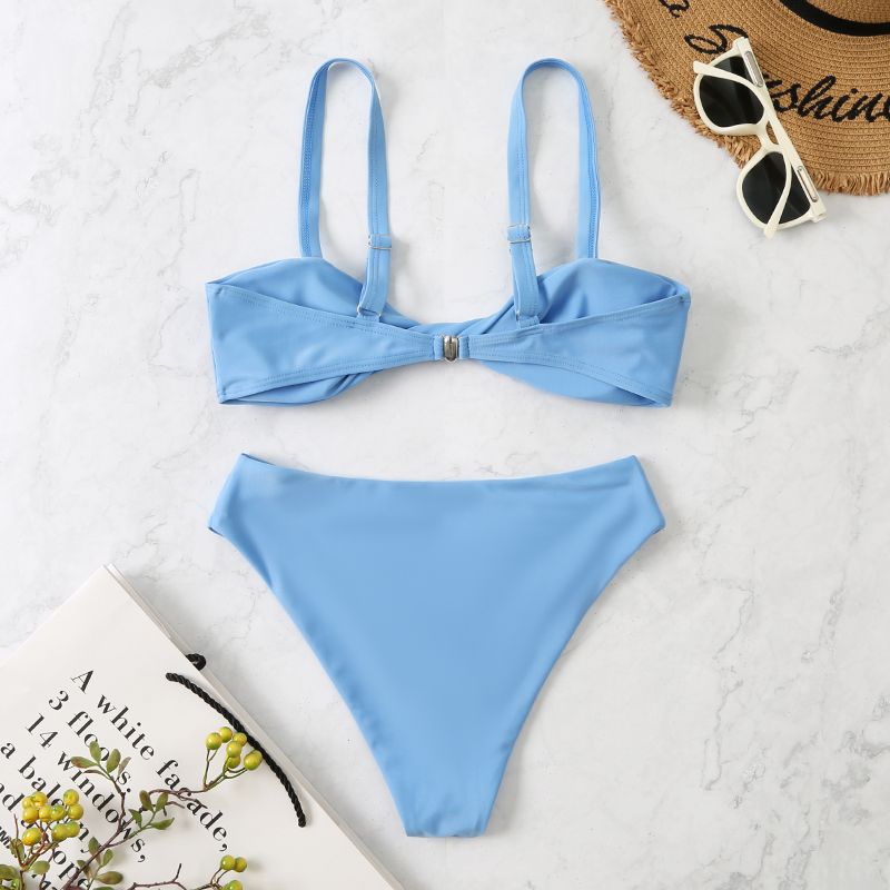 Dame Twist Front Bikini Sæt Stilla