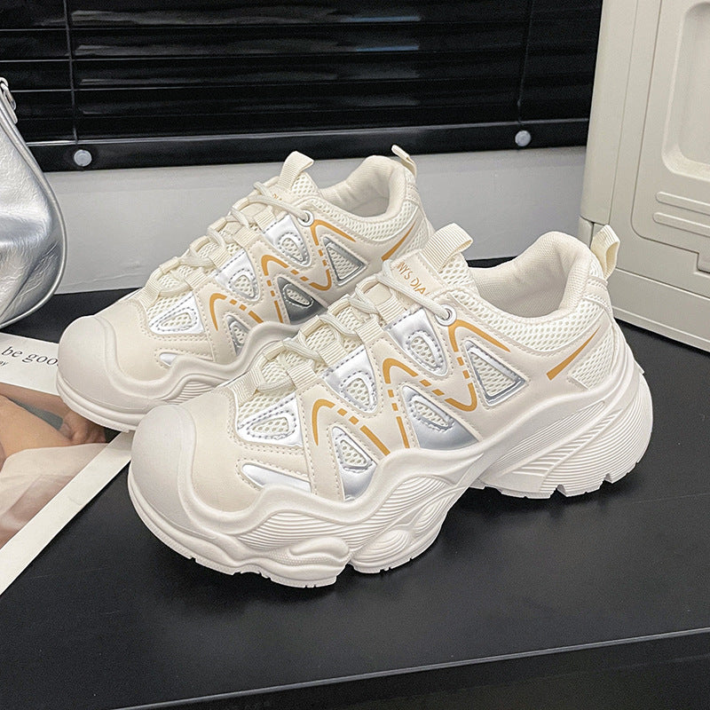 Dame Sportlige Sneakers med ergonomisk dæmpningsteknologi og elastisk snøring Stilla
