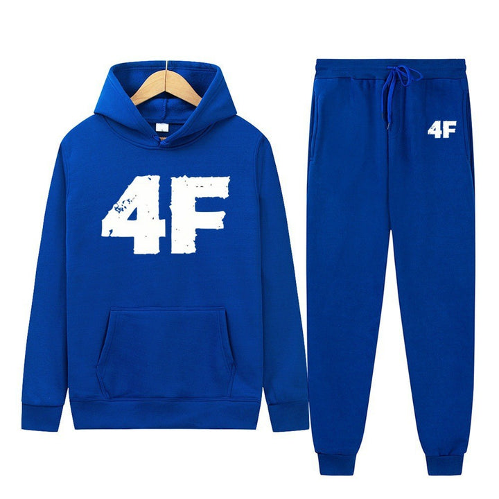 Kvinders hoodie og joggers sæt med sporty komfort Skovae