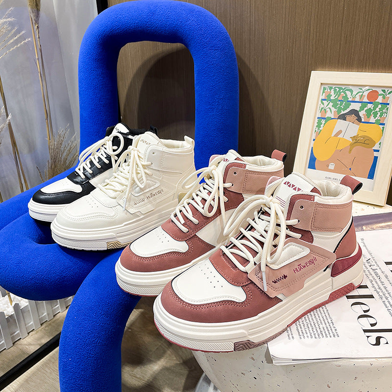 Dame Høje Sneakers med ergonomisk dæmpeteknologi og moderigtigt design Stilla