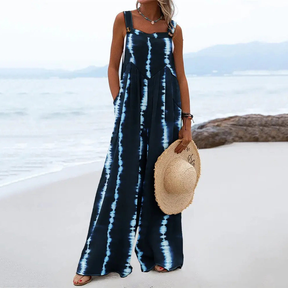 Dame Fritid Maxi Jumpsuit Stilla