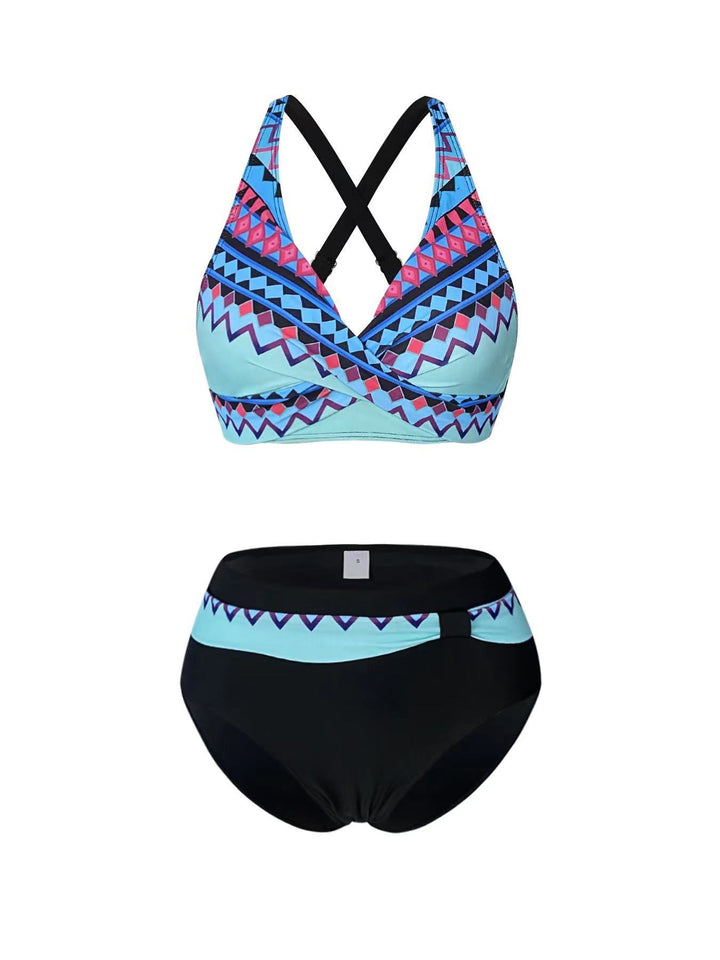 Damer Højskåret Sport Bikini Sæt Stilla